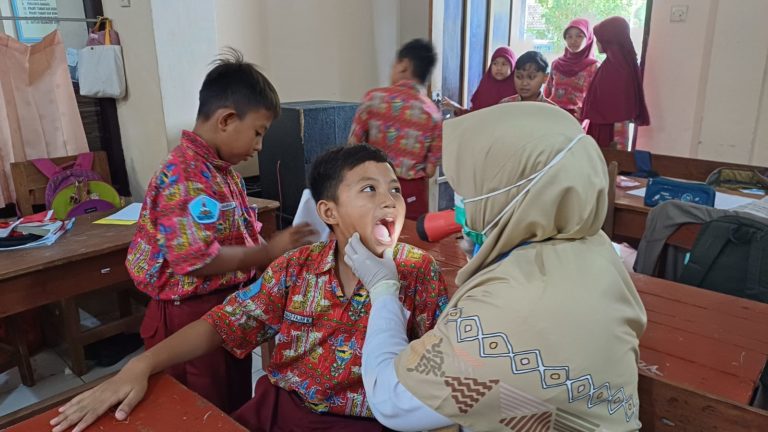 Skrining Kesehatan di SD/MI Wilayah Kerja UPTD Puskesmas Maospati